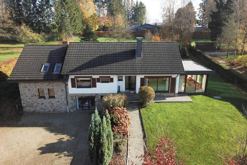 Le Héron 28pers, Malmedy- Home cinéma, balnéo, sauna, jardin Exterior foto