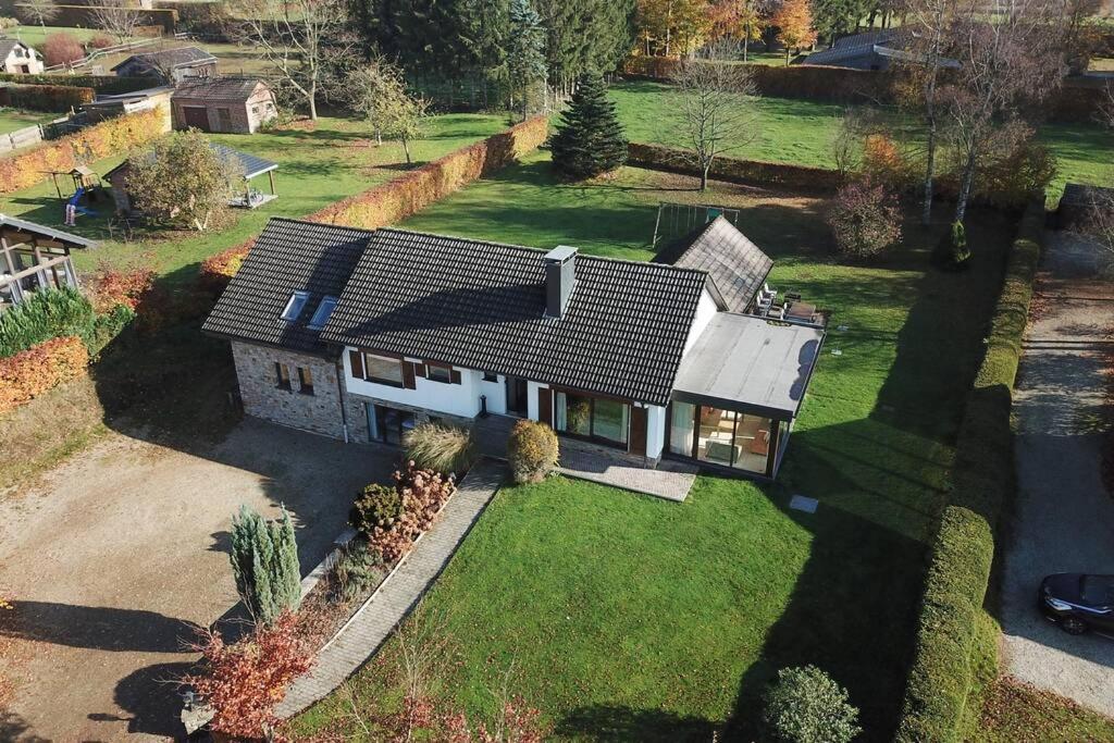 Le Héron 28pers, Malmedy- Home cinéma, balnéo, sauna, jardin Exterior foto
