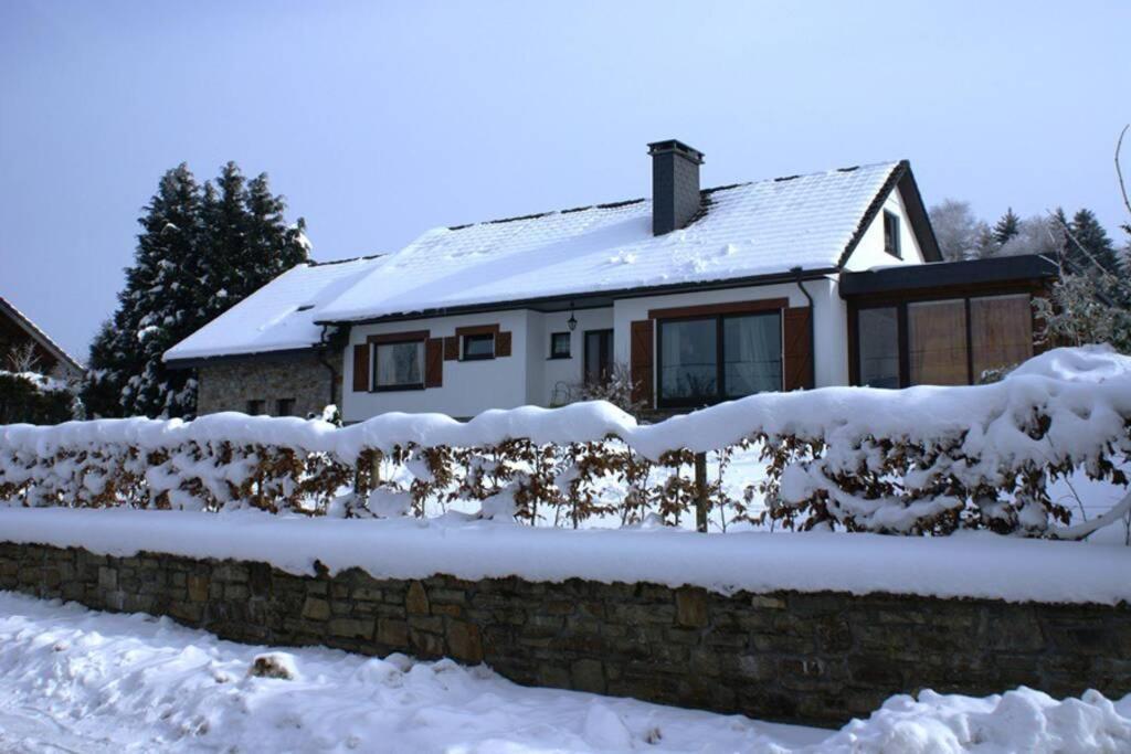 Le Héron 28pers, Malmedy- Home cinéma, balnéo, sauna, jardin Exterior foto